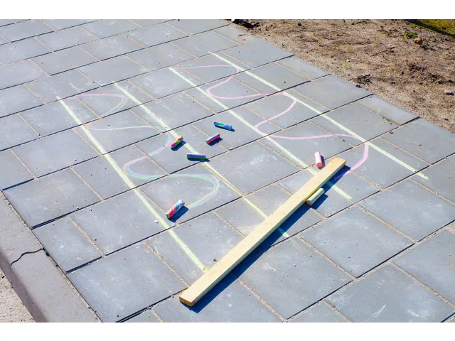 Stoepkrijtklei Creall 6 stuks 6 kleuren à 125 gram