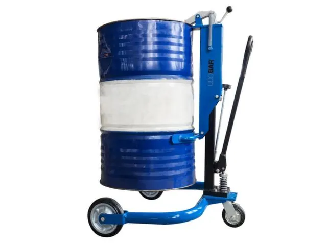Élévateur À Fûts,Force 300Kg,Châssis Roulant Parallèle