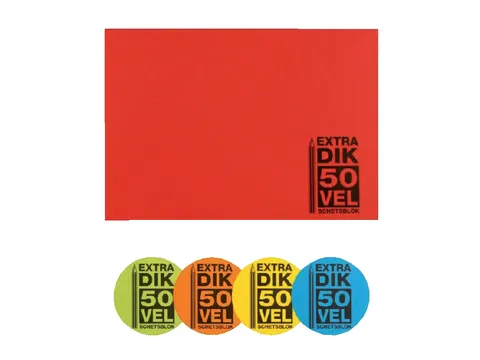 Schetsboek Papyrus 210x297mm 120gr 50 vel