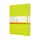 Notitieboek Moleskine XL 190x250mm lijn hard cover lemon green