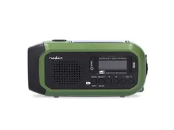 Noodradio Nedis DAB+ FM zonnepaneel