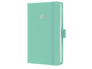 Weekagenda Feel A6 2026 (NL/FR/EN/DU) Mighty Mint Hardcover - 2