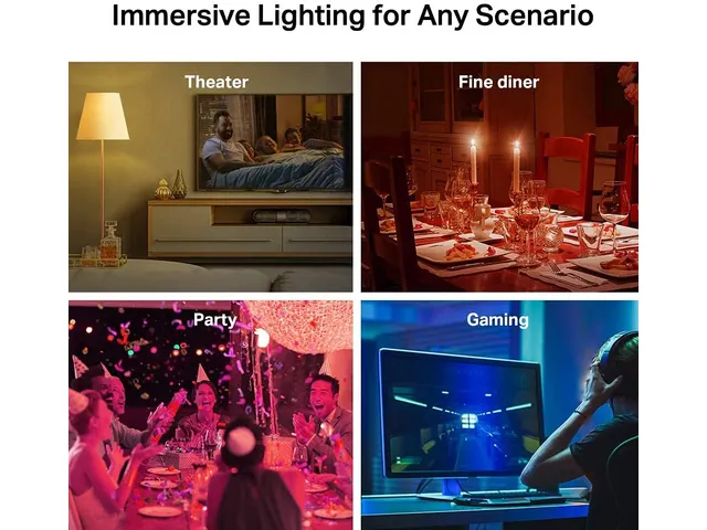 Smart Wi-Fi Light Bulb Multicolor Led Lamp E27 2 Pack