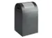Afvalverzamelaar Zelfblussend 43 Liter 660X320X320Mm Klemring Zilver
