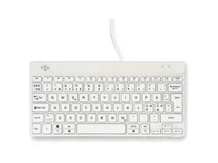 R-GO Tools Compact Break Toetsenbord Kabelgebonden QWERTY Wit