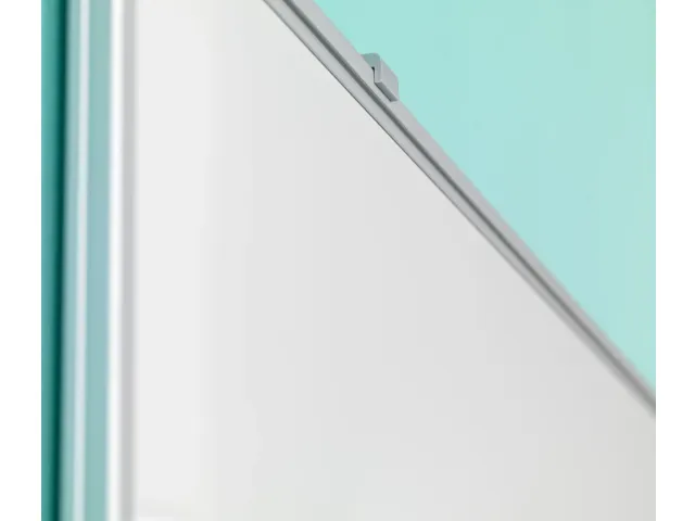 Whiteboard 60x90cm softline 8mm alu-profiel emaille