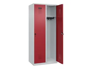 locker,HxBxD 1850x800x500mm,2vak,vak B 400mm,draaigrendel - 2