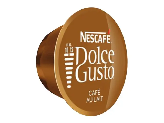 Koffiecups Dolce Gusto cafe au lait 16 stuks