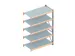 rayonnage grande largeur,rayonnage suivant,HxlxP 3300x2310x1100mm