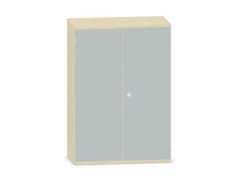 Kantoorkast 1150x800x430mm Decor Romp Esdoorn Decor Front Lichtgrijs