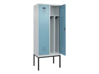 locker voor scheiding van kleding,HxBxD 2120x800x500mm,2vak - 1