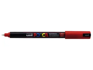Verfstift Posca PC1MR Extra Fijne punt 0,7mm Rood - 1