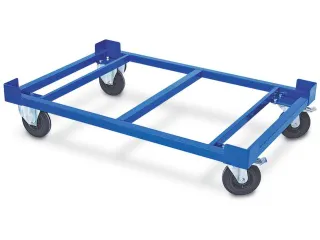Onderwagen Euronormbakken Staal Lxb 1200x800mm 500kg Open Frame - 1