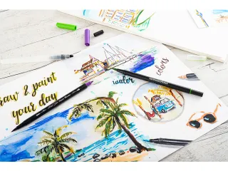 Sketch marker Eberhard Faber 12 stuks assorti kleuren - 5