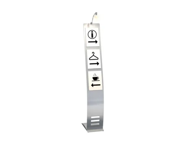 Infostandaard Hxbxd 1650X260X420Mm Ral9006