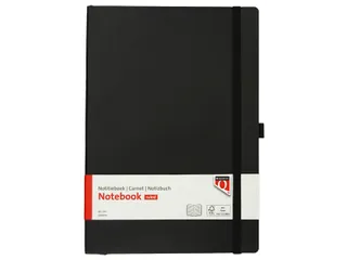 Notitieboek Quantore A4 flex lijn 192blz 80 grams zwart - 1