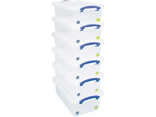Opbergdoos 5.5 Liter Transparant Stapelbaar