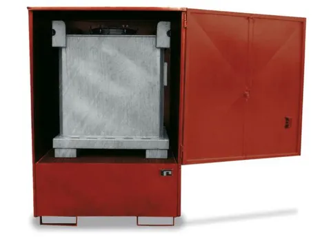 Depot Gevaarlijke Stoffen 1475x1490x1800mm V. 4x200l Vol. 450l Ral3000