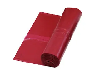 Kunststof Vuilniszakken 70 Liter Dikte 60 micron Rood - 1