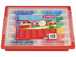 Viltstift met dikke punt STABILO power Classpack - 6