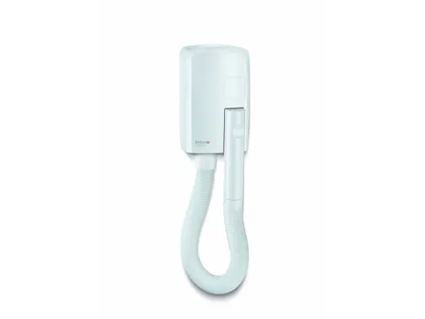 Wandhaardroger Wit Met Slang, Hotello