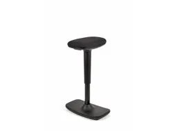 Ergonomische kruk Linea Fabbrica LED zwart