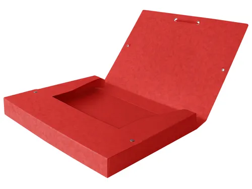 Elastobox Oxford Top File+ A4 25mm rood