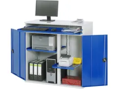 Computerkast 1060x1100x520mm Uittreklade Voor Toetsenbord