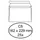 Envelop Quantore Bank C5 162x229mm wit Zelfklevend