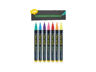 Krijtstift Securit Sma-100 Rond 1-2mm Assorti 7 Stuks - 3