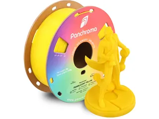 PLA Translucent 1,75mm Geel 1kg Panchroma 3D Filament - 2