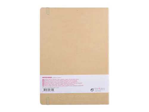 Schetsboek Talens Art Creation 80 witte vellen 140gr 210x300mm kraft