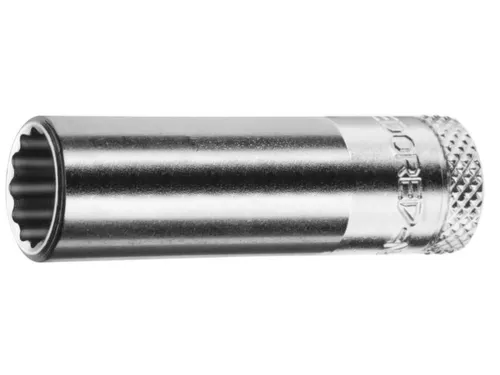 D 20 L 3/8AF Dopsleutel 1/4 inch,lang UD-profiel 3/8 inch