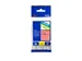 Labeltape Brother P-touch TZe-451 standaard 24mm zwart op rood