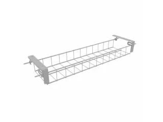 kabelbak,v. vergadertafel,v. kubiek onderstel,HxBxD 70x710x160mm - 2