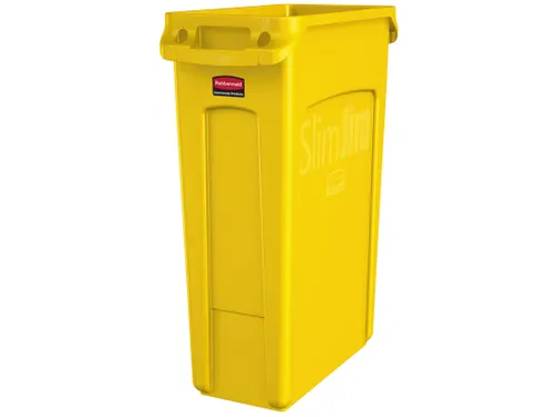 Slim Jim Met Luchtsleuven 87 Liter Geel