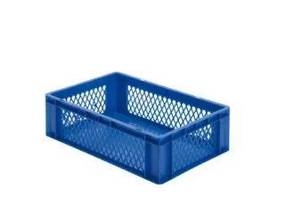 Euronorm-Stapelbak 33l H X L X B 175x600x400mm Blauw - 1