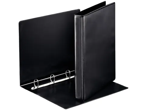 Presentatie Ringband Esselte 4 rings A4 25mm D-mech Panorama Zwart