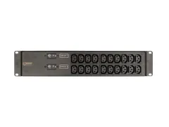 Vertiv EG2XPR206-103C13PS6-IP44, Basis, Horizontaal, Zwart, 20 AC-uitg
