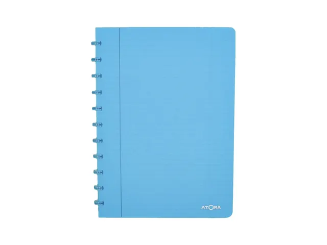 Schrift Atoma A4 blanco 144blz 90gr PP transparant assorti