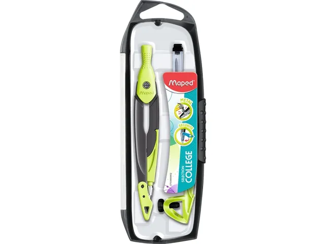 Passer Maped Metaal 3-delig assorti