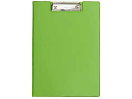 Klembordmap MAUL A4 staand met penlus PVC neon groen