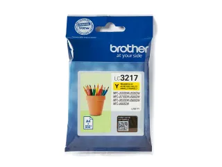 Inktcartridge Brother LC-3217Y geel - 1