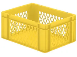Euronorm-Stapelbak 15l H X L X B 175x400x300mm Geel