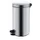 RVS pedaalemmer,30l,HxØ 650x300mm,binnenbak kunststof,romp mat