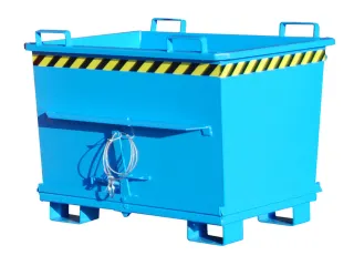 Bodemklepcontainer 971x1040x1200mm 0.70m³ 1500kg Ral5012 - 1