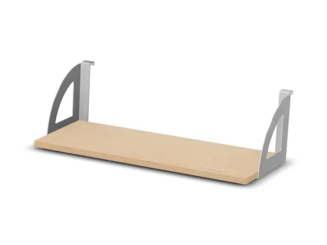 tablette,p. cloison de séparation,aluminium-argenté,NE-érable