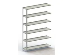 magazijnstelling,aanbouwveld,HxBxD 1850x1252x304mm,vaklast 80kg