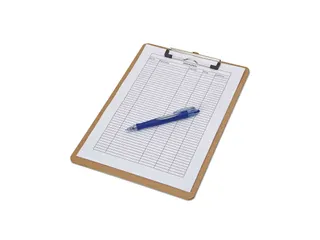 Klembord MAUL Basic A4 staand hardboard - 9