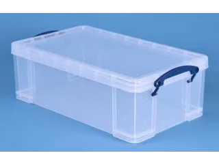 Opbergbox Really Useful 12 liter 465x270x150mm transparant wit - 2